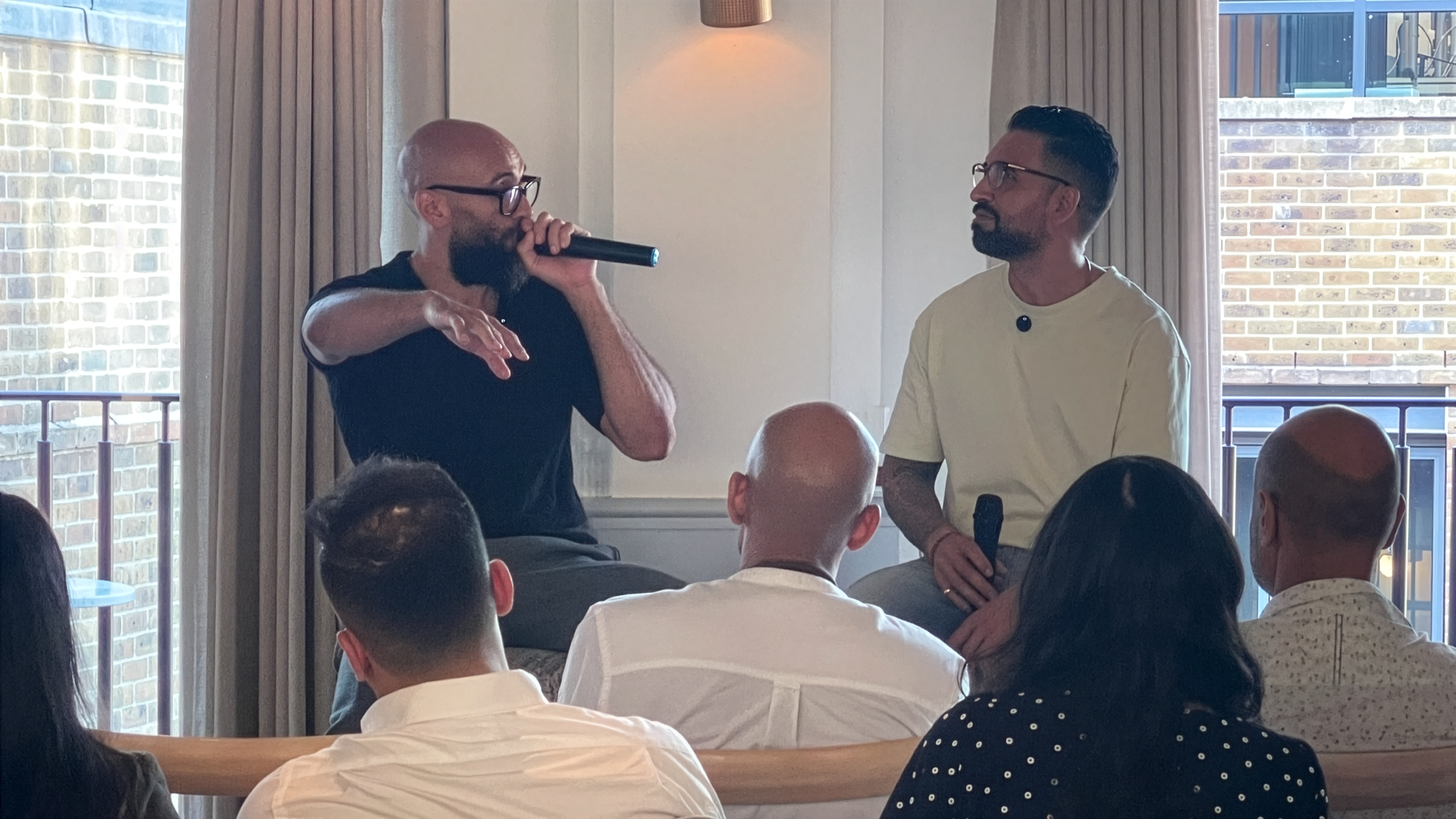 Aaron Dale and Naroop Jhooti, The Dad Project live